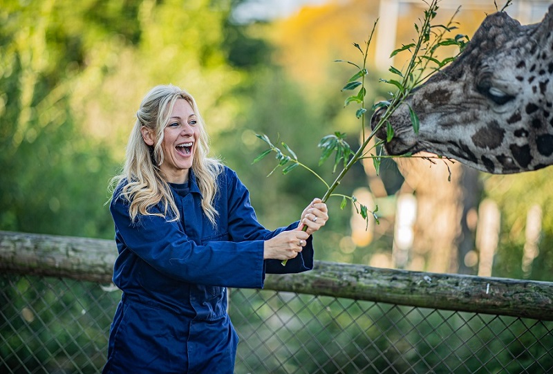 Naomi Wilkinson at Chester Zoo